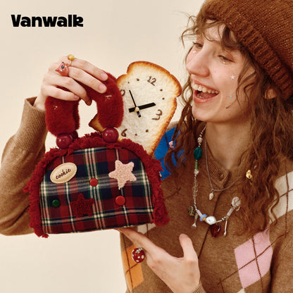 Vanwalk Pinecone Tribe-serien Originale skuldertasker Håndtaske V2992