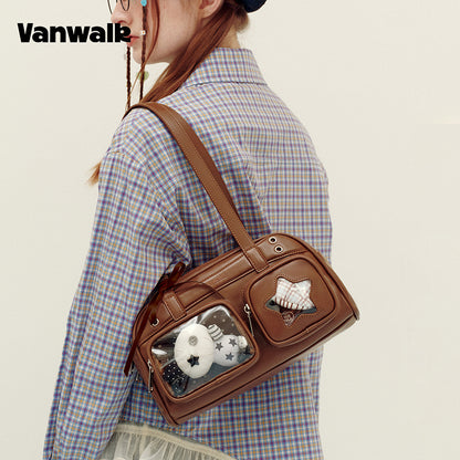 Vanwalk Skuldertaske med flere lommer fra Planner House-serien v3032