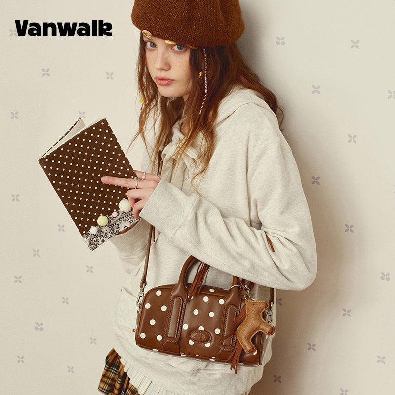 Vanwalk Sød design-skuldertaske med stor kapacitet v3005