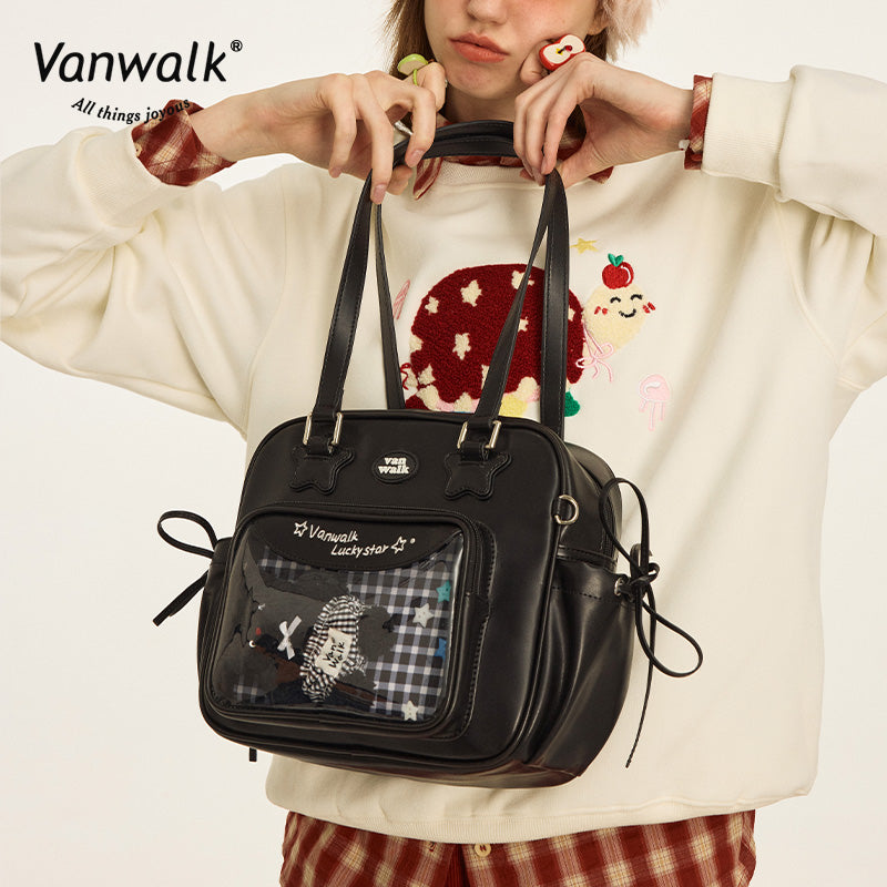 Vanwalk Christmas-skuldertaske med flere lommer V2873