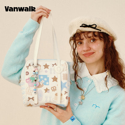 Vanwalk Pinecone Tribe-serien Originale skuldertasker Håndtaske V2975