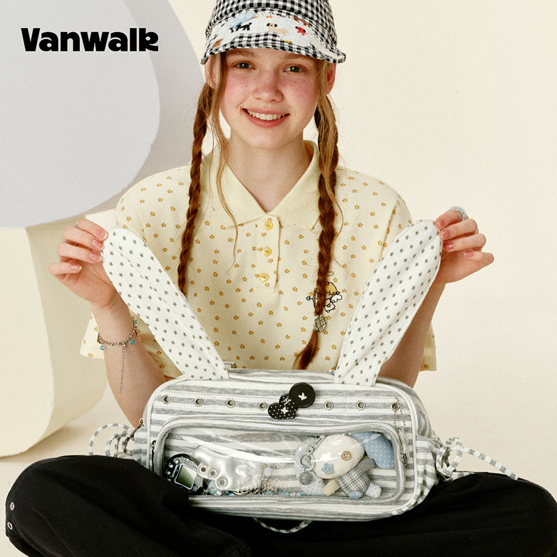 VANWALK Gulugulu-serien-skuldertaske V2984