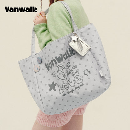 Vanwalk Skuldertaske med stor kapacitet fra Planner House-serien v3017