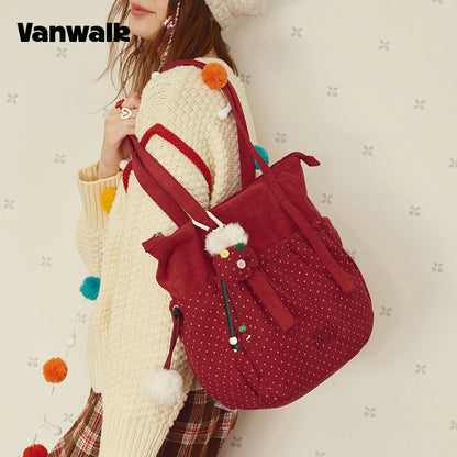 VANWALK Skuldertaske med stor kapacitet fra Christmas Collection v3002