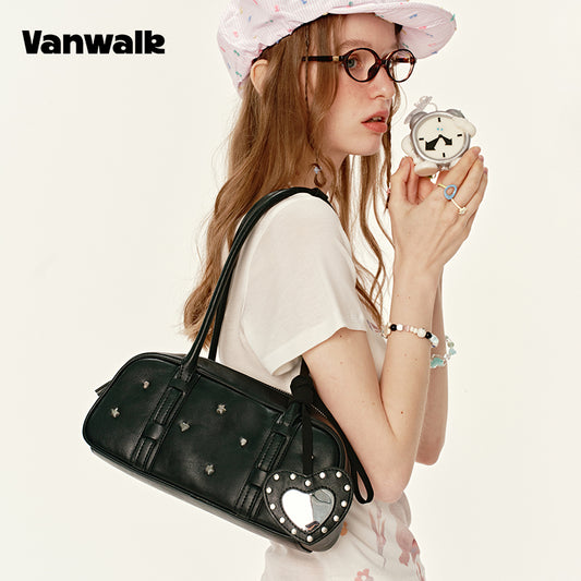 VANWALK Skuldertaske med charmerende niche-design fra Lovely Note v2895