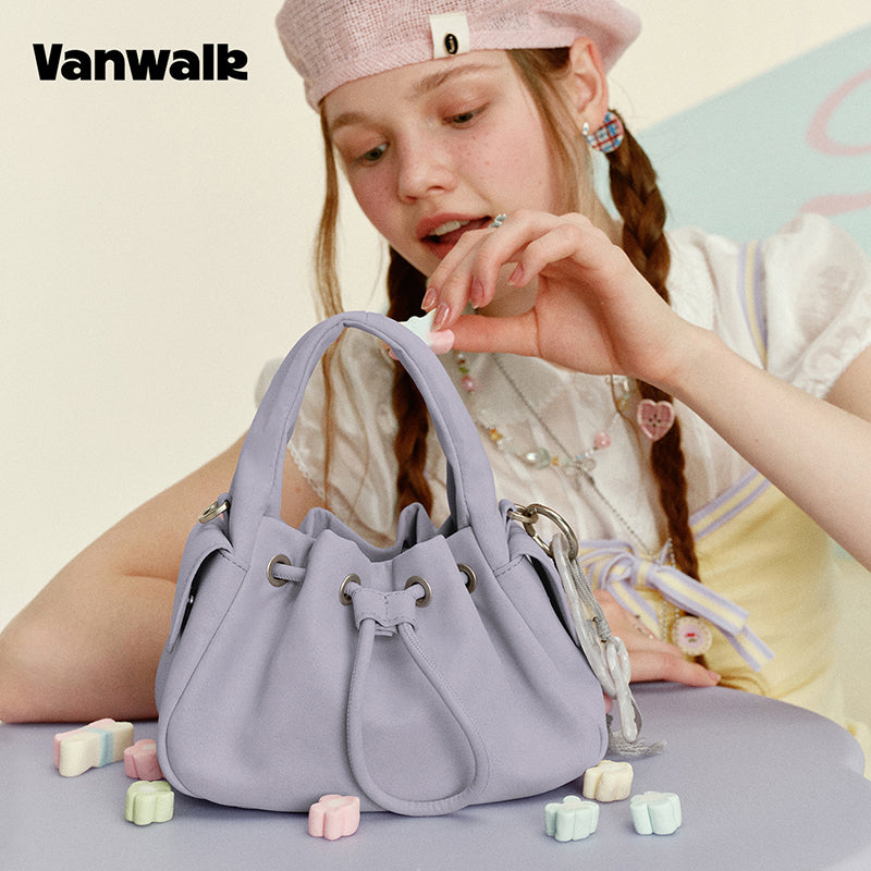 VANWALK Gulugulu-serien-original skuldertaske og håndtaske V3044