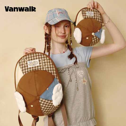 Vanwalk Original sød hverdagsrygsæk med englevinger v2942