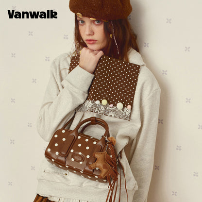 Vanwalk Sød design-skuldertaske med stor kapacitet v3005
