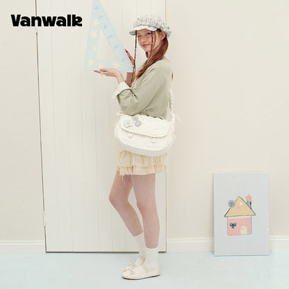 VANWALK Journal House-serien-original skuldertaske og håndtaske V3021