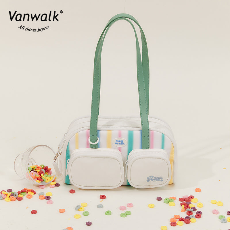 Vanwalk vandafvisende skuldertaske til sommerens afternoon tea V2629