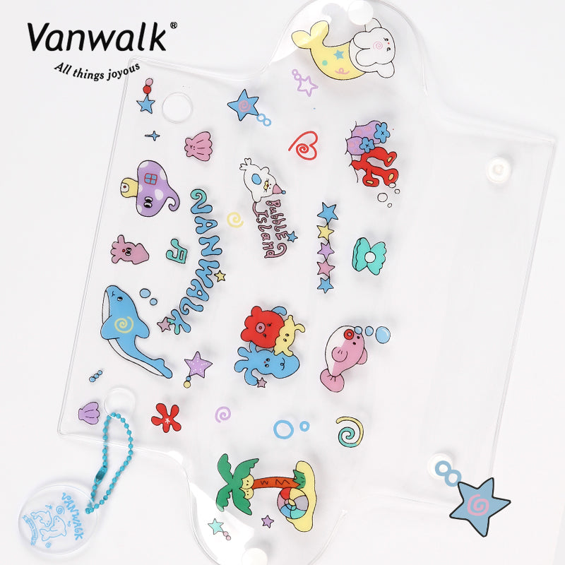 Vanwalk sødt Bubble Island-brilleetui K528