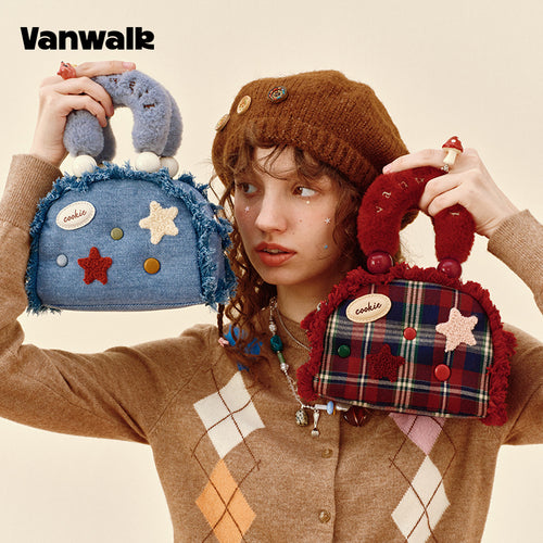 Vanwalk Pinecone Tribe-serien Originale skuldertasker Håndtaske V2992