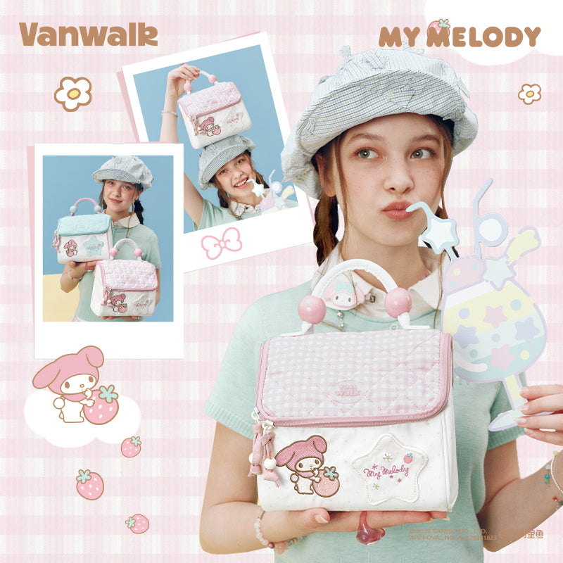 VANWALK kosmetiktaske med sødt Sanrio-samarbejdsdesign vs110