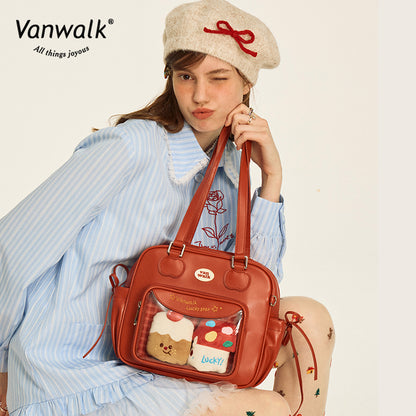 Vanwalk Christmas-skuldertaske med flere lommer V2873
