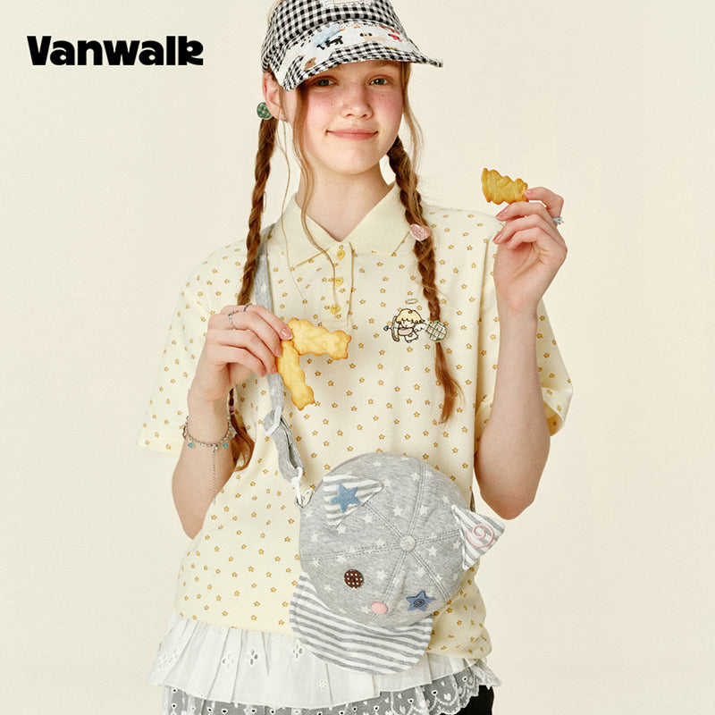 VANWALK Gulugulu-serien-hat-formet crossbodytaske V3052
