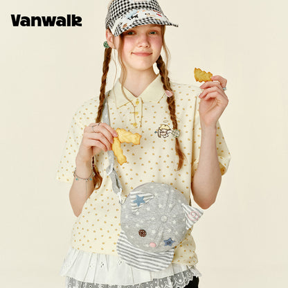 VANWALK Gulugulu-serien-hat-formet crossbodytaske V3052