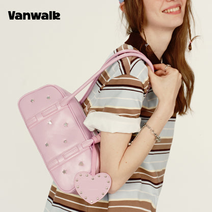 VANWALK Skuldertaske med charmerende niche-design fra Lovely Note v2895