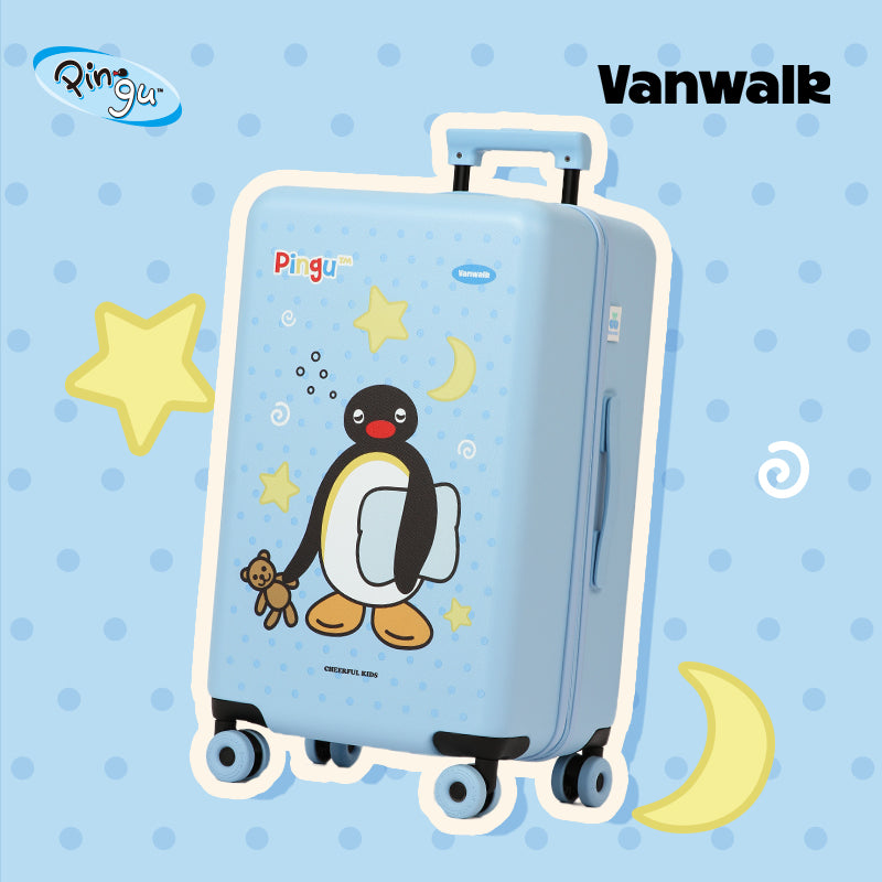 Vanwalk Pingu-samarbejdsserie-kuffert med stor kapacitet B1010