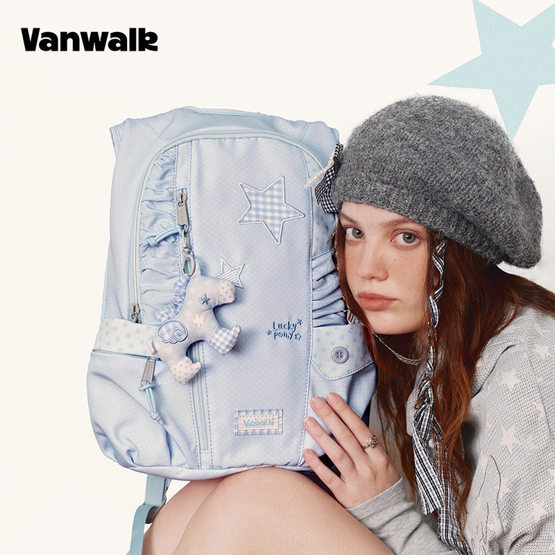 Vanwalk Rygsæk med niche-design fra January Lucky Pony-serien v3016