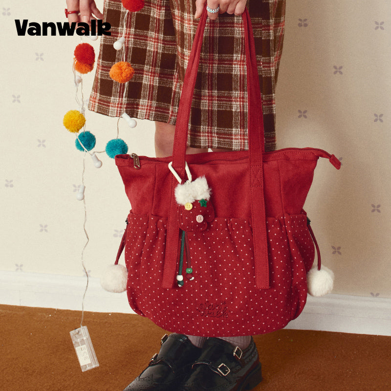 VANWALK Skuldertaske med stor kapacitet fra Christmas Collection v3002