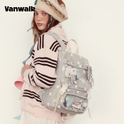 Vanwalk Rygsæk med flere lommer fra January Lucky Pony-serien v3007