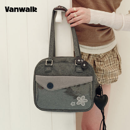 Vanwalk Skuldertaske med sødt design fra Notebook House-serien v3023