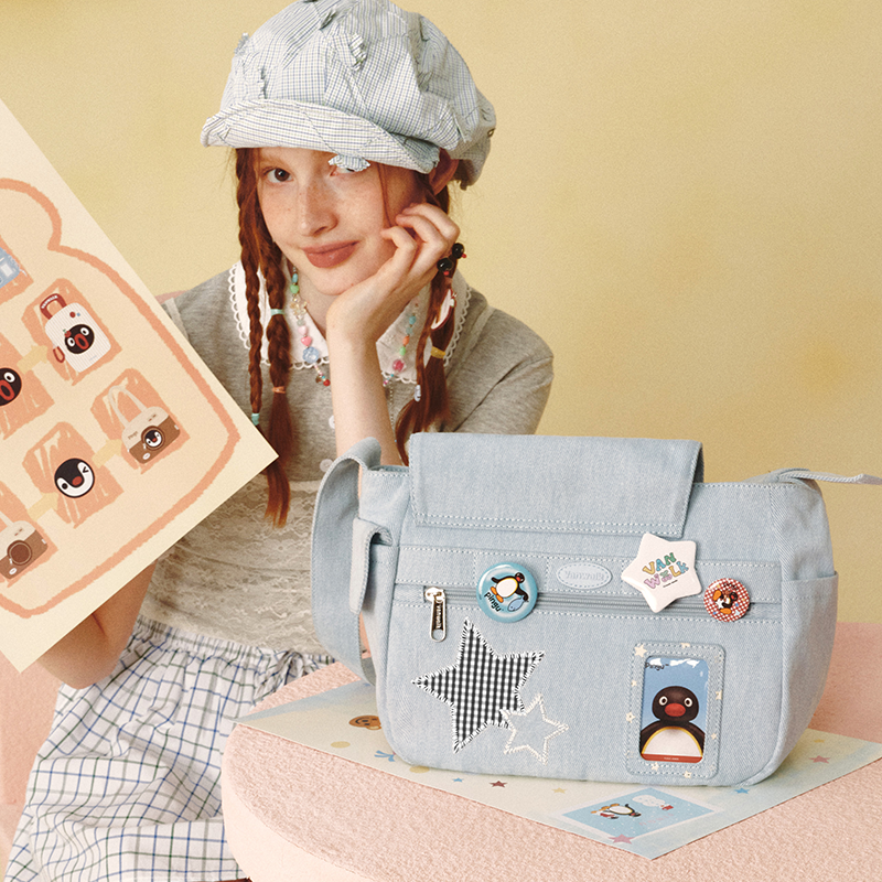 VANWALK Pingu-serien Original skuldertasker V2925