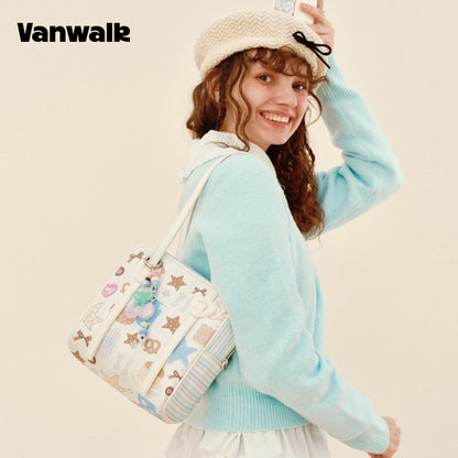 Vanwalk Pinecone Tribe-serien Originale skuldertasker Håndtaske V2975