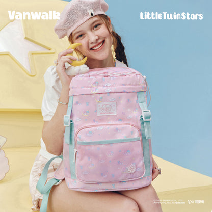 VANWALK Little Twin Stars Sanrio-samarbejdsrygsæk V3084