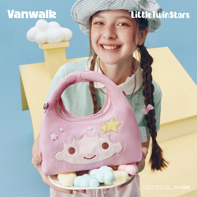 VANWALK sødt design Sanrio-samarbejde skuldertaske håndtasker V3060