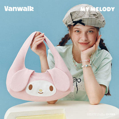 VANWALK sød Sanrio Melody-lyserød skuldertaske V3059