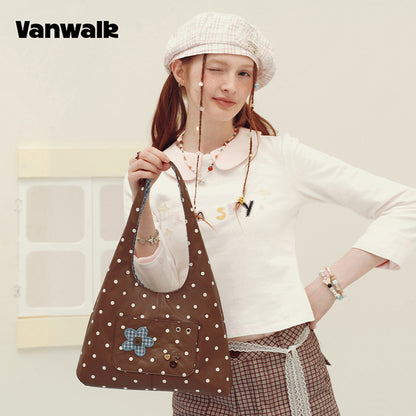 VANWALK Planner House-vendbar tote-/skuldertaske v3026