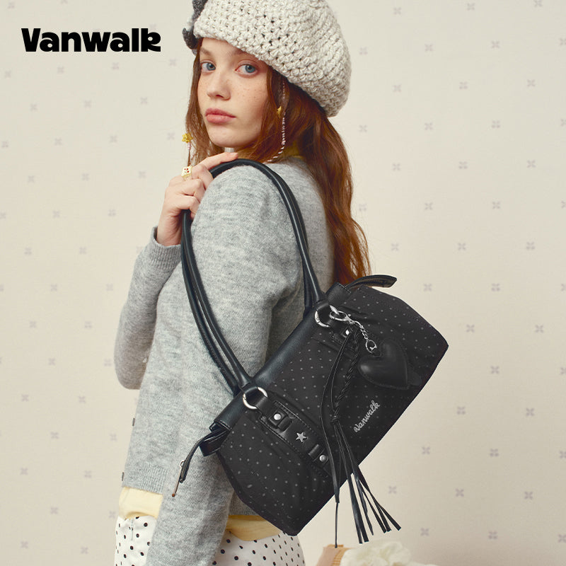 VANWALK Skuldertaske fra Glutinous Rice Ball-serien v3004