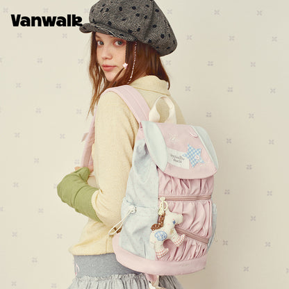 Vanwalk Håndtaske med stor kapacitet Studenterrygsæk V2997