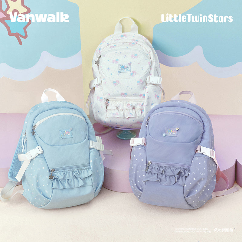 VANWALK Little Twin Stars Sanrio-samarbejdsrygsæk V3073