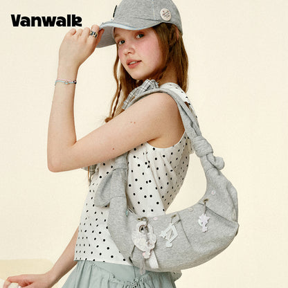 VANWALK Gulugulu-serien-original skuldertaske og håndtaske V3046