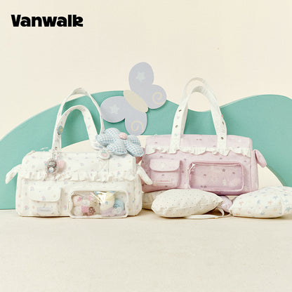 VANWALK Gulugulu-serien-skuldertaske med stor kapacitet V3055
