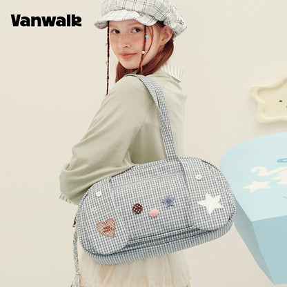 Vanwalk Skuldertaske med sødt design fra Notebook House-serien v3019