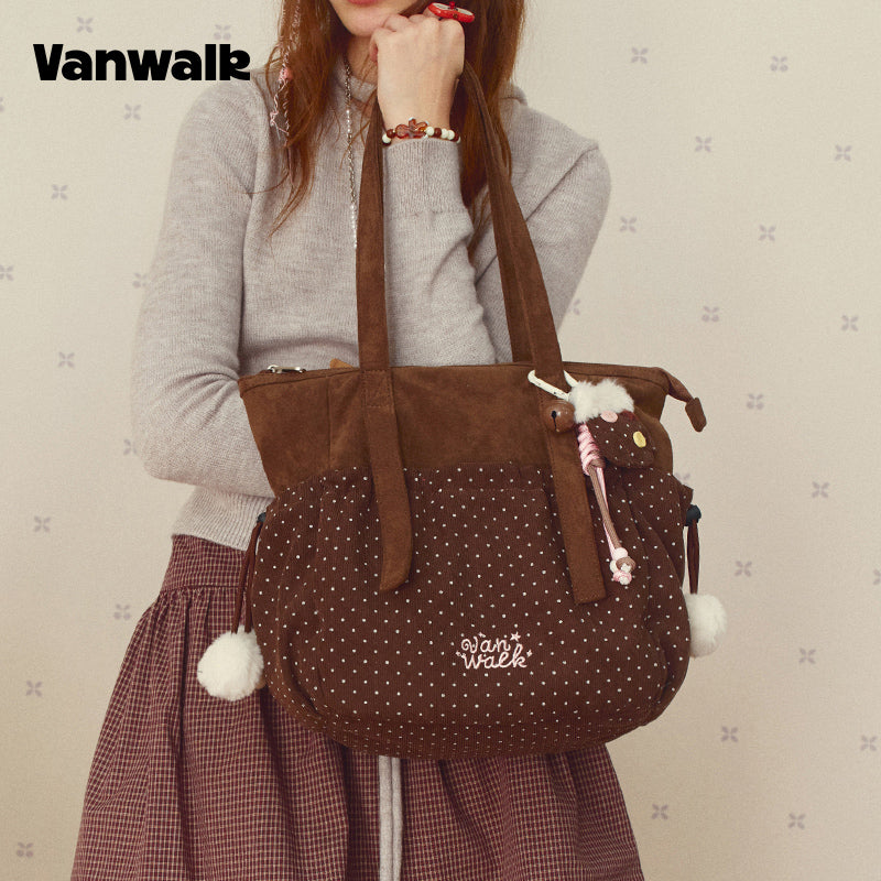 VANWALK Skuldertaske med stor kapacitet fra Christmas Collection v3002