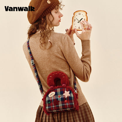Vanwalk Pinecone Tribe-serien Originale skuldertasker Håndtaske V2992