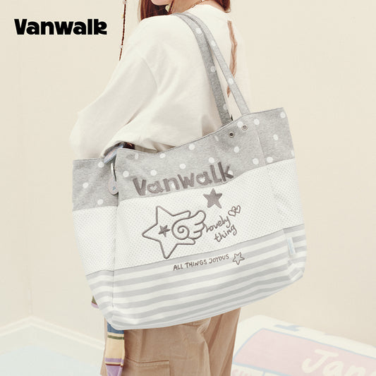 Vanwalk Skuldertaske med stor kapacitet fra Planner House-serien v3017