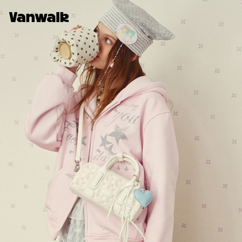 Vanwalk Sød design-skuldertaske med stor kapacitet v3005
