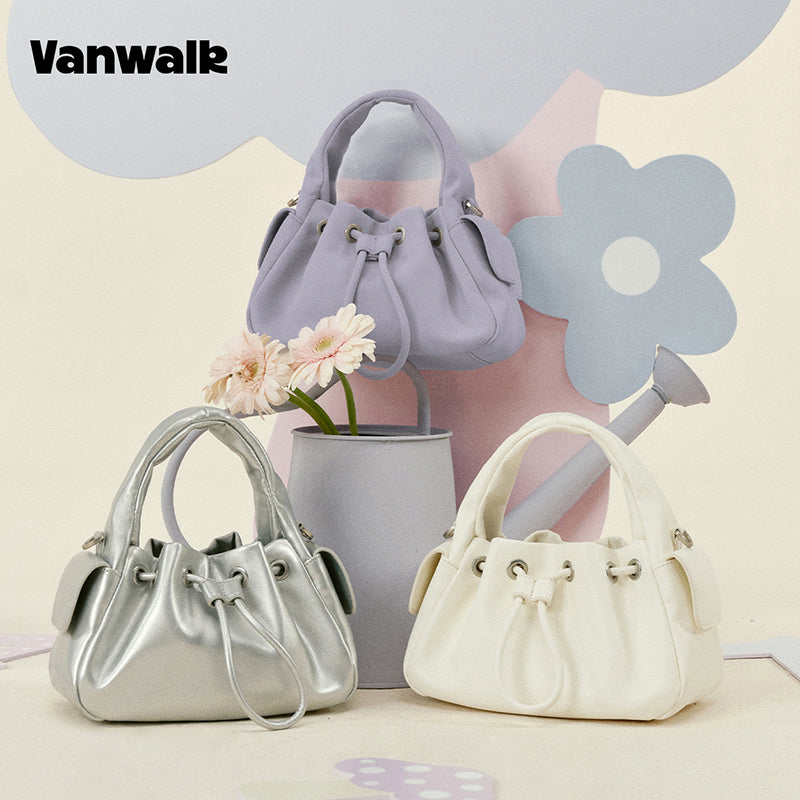 VANWALK Gulugulu-serien-original skuldertaske og håndtaske V3044