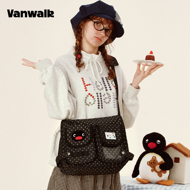 VANWALK Pingu-serien-original skuldertasker V2983