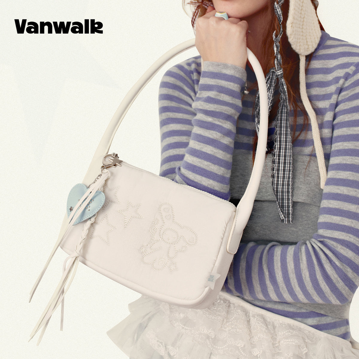 Vanwalk Elegant håndtaske fra January Lucky Pony-serien v3015