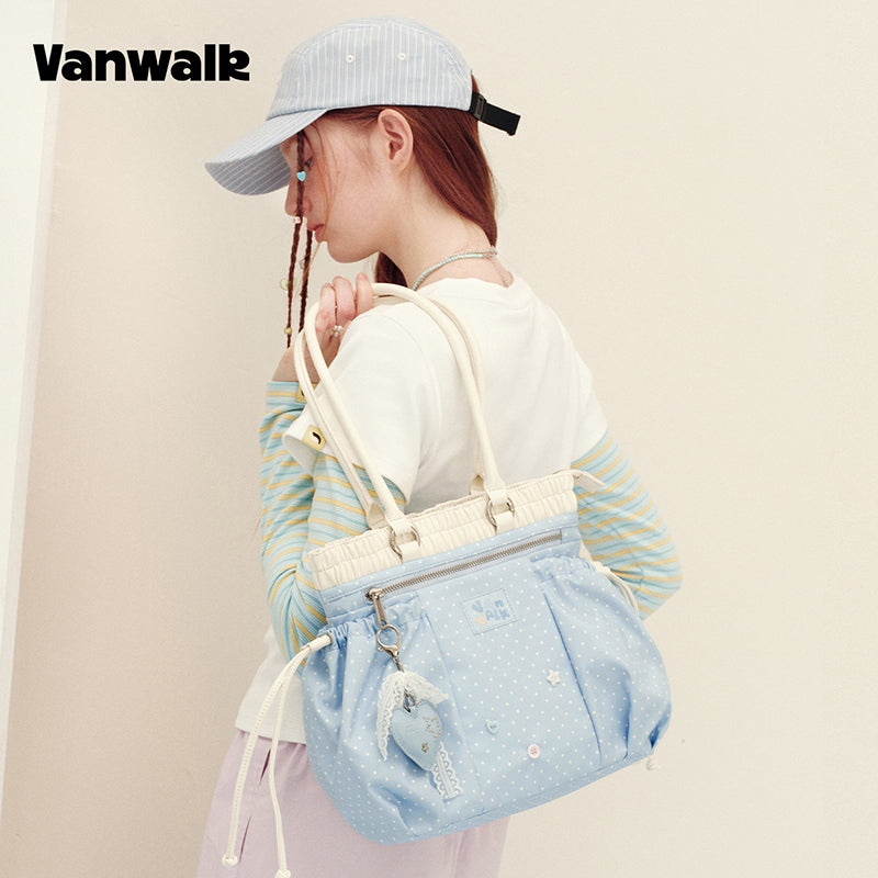 VANWALK Planner House-stilfuld snøretaske v3003