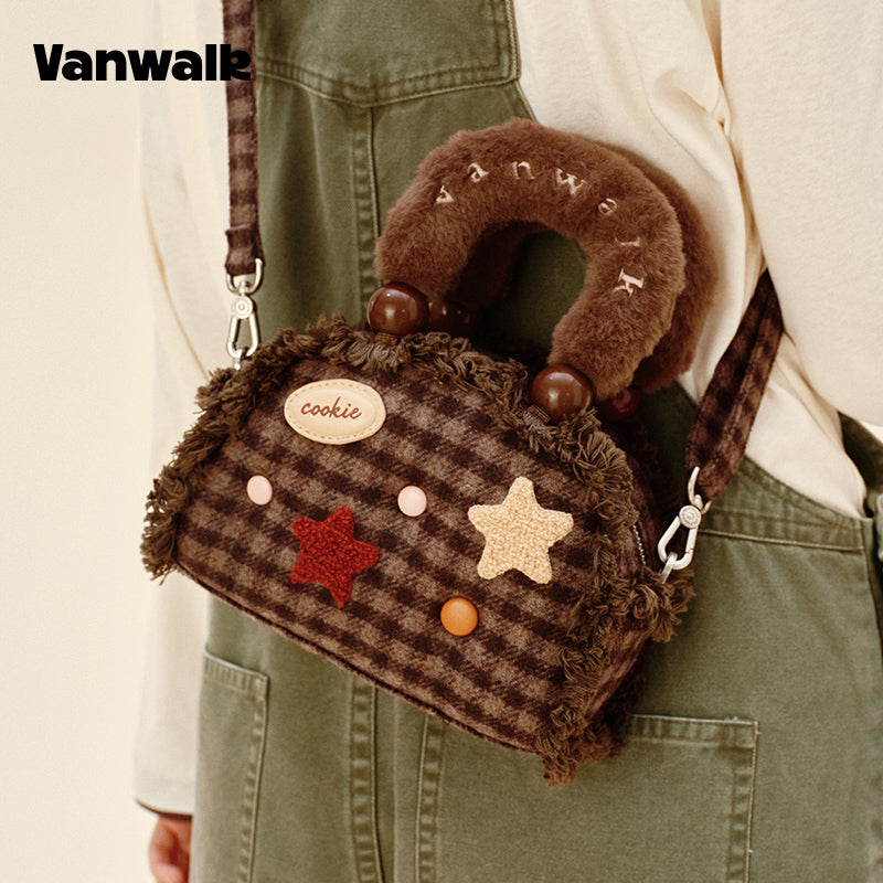 Vanwalk Pinecone Tribe-serien Originale skuldertasker Håndtaske V2992