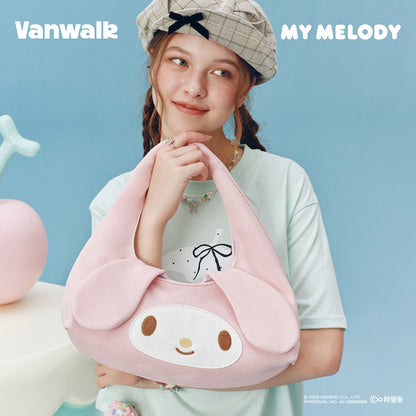 VANWALK sød Sanrio Melody-lyserød skuldertaske V3059
