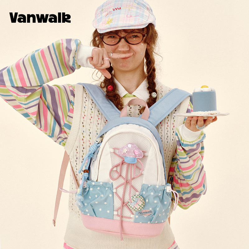 Vanwalk Originalt design Pinecone Tribe-serien-rygsæk v2972