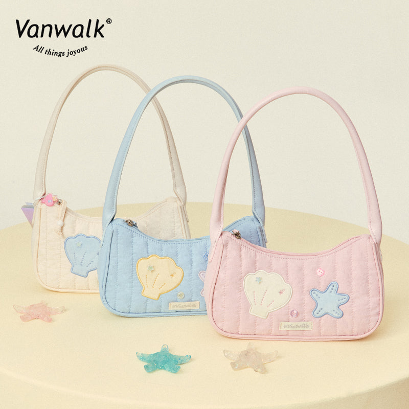 Vanwalk pendler-skuldertaske Bubble Island V2834